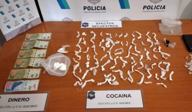 Lucha contra el narcotráfico en Quilmes
