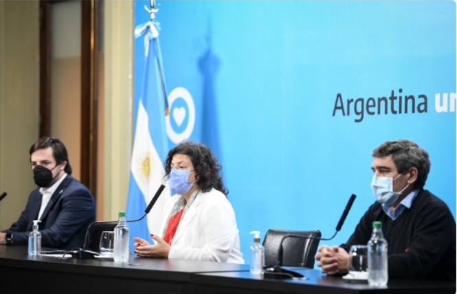 Argentina avanza en la aplicación de segundas dosis contra la COVID-19 con esquemas combinados