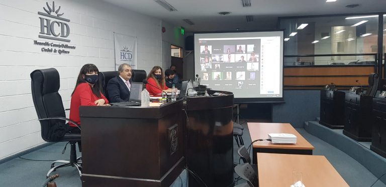 Nueva sesión virtual en el Concejo Deliberante de Quilmes