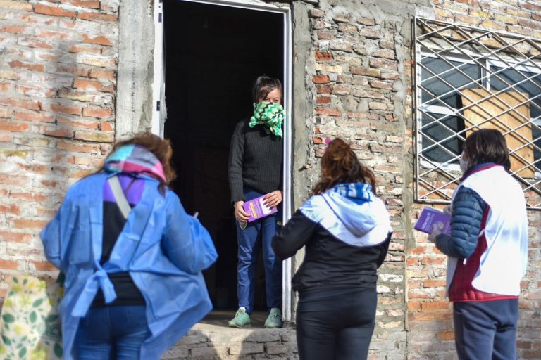 Programa Detectar: Relevamiento casa por casa en la Ribera de Bernal