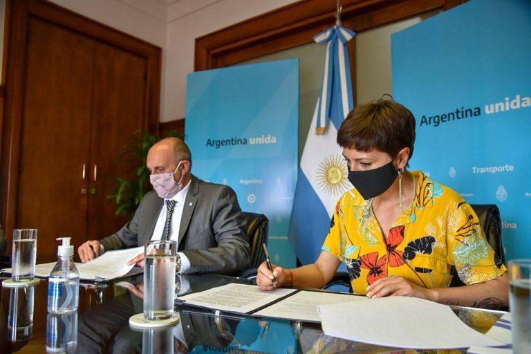 Firma de convenio para la construcción de una Red de Ciclovías en Quilmes