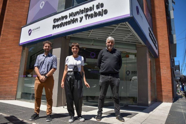 Nuevas oficinas del Centro Municipal de Producción y Trabajo de Quilmes